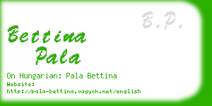 bettina pala business card